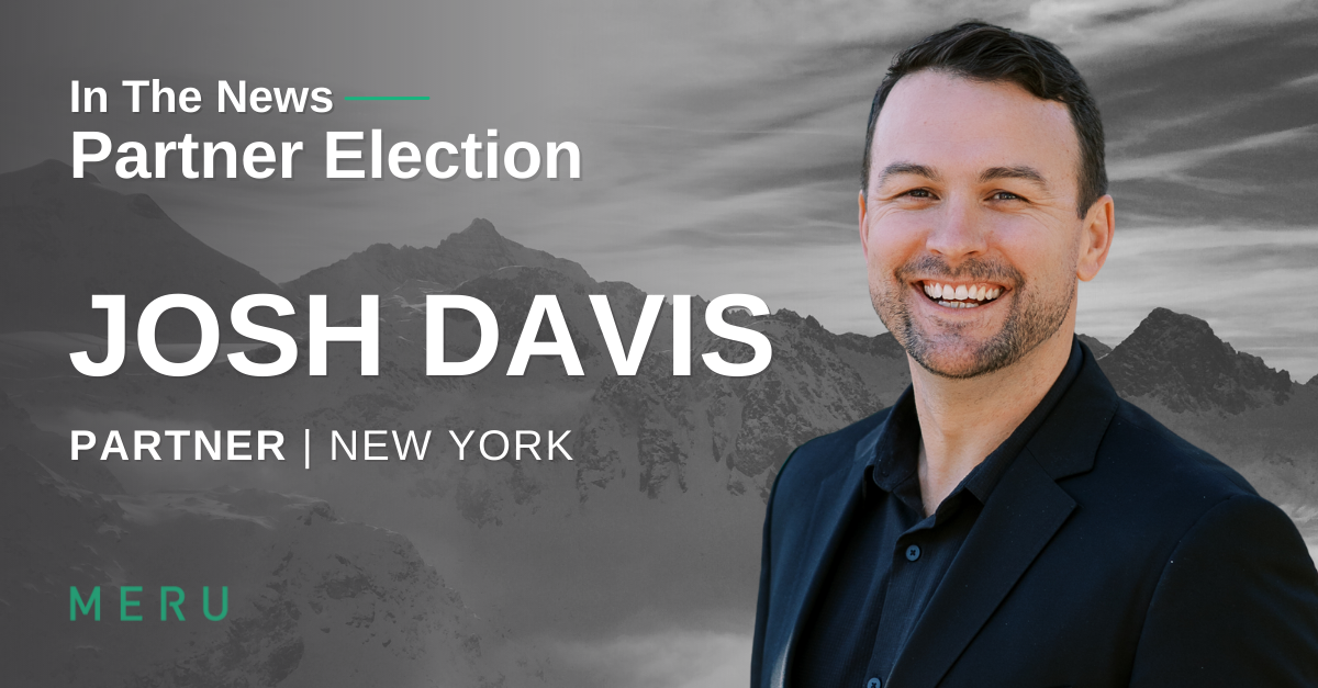 MERU Josh Partner Election Featured Image MERU Josh Partner Election Featured Image