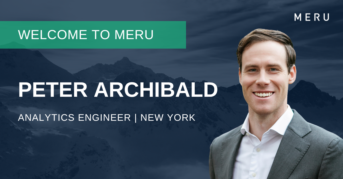 Peter Archibald - New Hire Featured Image