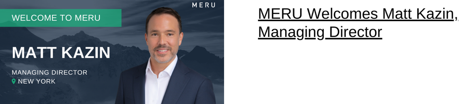 Matt Kazin, Managing Director